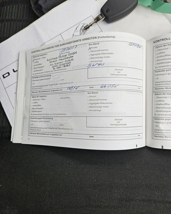 Dacia Duster cena 31999 przebieg: 103000, rok produkcji 2011 z Mordy małe 137